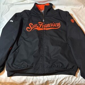 ⚾️San Francisco Giants Majestic Authentic Full Zip Up Men’s Large Jacket MLB
